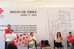 El evento estuvo presidido por el presidente del Consejo Local de la Cruz Roja Mexicana en Toluca, Mario Vázquez de la Torre