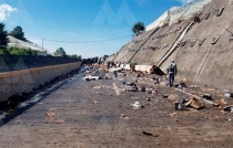 #Alerta: Cerrada la Toluca-Ixtapan por volcadura de tráiler