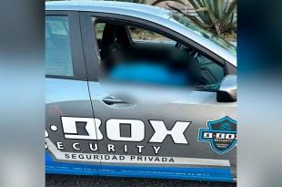 El hombre, quien trabajaba para &quot;B.box Security&quot;, fue interceptado por delincuentes.