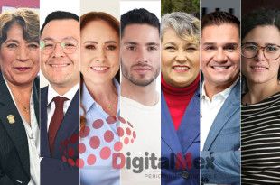 Delfina Gómez, Daniel Sibaja, Cristina Ruiz, Pepe Couttolenc, Luz Ma Hernández, Luis Montaño, Luisa María Alcalde