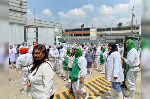 Una fuga de dióxido de carbono en la procesadora de alimentos Yana, ubicada en el Fraccionamiento Industrial La Loma, provocó la evacuación de alrededor de 100 trabajadores.