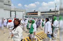 Una fuga de dióxido de carbono en la procesadora de alimentos Yana, ubicada en el Fraccionamiento Industrial La Loma, provocó la evacuación de alrededor de 100 trabajadores.