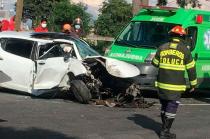 Cuatro heridos dejó el accidente, uno de gravedad