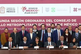 La Gobernadora Delfina Gómez Álvarez se incorpora a la Presidencia Conjunta del Consejo de Desarrollo Metropolitano del Valle de México.