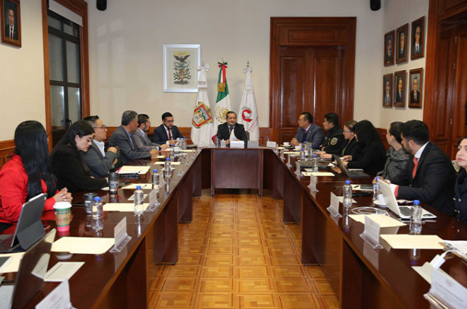 Cuarta sesión de la Mesa de Diálogo y Coordinación Interinstitucional, responsable del diseño de Juzgados LIBRES.