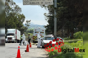 El accidente ocurrió en el kilómetro 12, en el paraje conocido como El Basurero, límite entre Almoloya de Juárez y Zinacantepec.