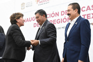 El acto reconoció la gestión de la dirigencia sindical 2021-2024 y la memoria del Lic. Erik David Galicia Ortiz, facilitador de la donación del terreno