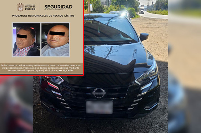 Henry “N” de 52 y Víctor “N” de 56 años de edad, ambos de nacionalidad peruana, fueron trasladados a la Agencia del Ministerio Público correspondiente.