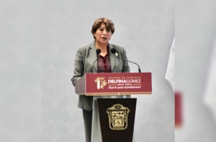 Este jueves la maestra rindió su segundo informe regional de gobierno en el municipio más poblado de la entidad.