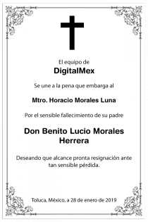 Don Benito Lucio Morales Herrera