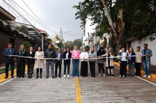 La presidenta municipal informó que dicha repavimentación con concreto hidráulico, se llevó a cabo en una superficie de mil 322 metros cuadrados.
