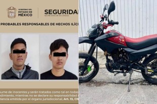 Los dos hombres podrían pertenecer a una célula delictiva dedicada al robo de vehículos con zona de operación en Atizapán de Zaragoza.