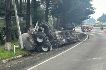El incidente se registró cerca de la Caseta de Lerma