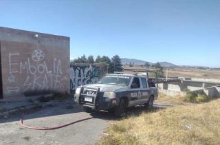 El cuerpo fue rescatado con ayuda de los bomberos