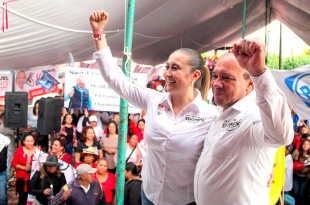 Manuel Vilchis inició cierres de campaña en San Antonio Acahualco y San José Contadero