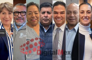 Delfina Gómez, Horacio Duarte, Trinidad Franco, Jenaro Martínez, Enrique Vargas, Julio César Moreno, Claudia Sheinbaum