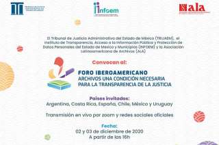 Foro iberoamericano: “Archivos: una condición necesaria para la transparencia de la justicia”