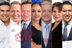 Alejandro Moreno, Eruviel Ávila, Miguel Ángel Osorio, Claudia Ruiz, AMLO, Delfina Gómez, Diego Moreno 