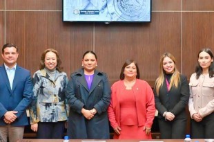 Las legisladoras María del Carmen de la Rosa, Jennifer González, Zaira Cedillo y Mercedes Colín enunciaron aportes para fortalecer la propuesta