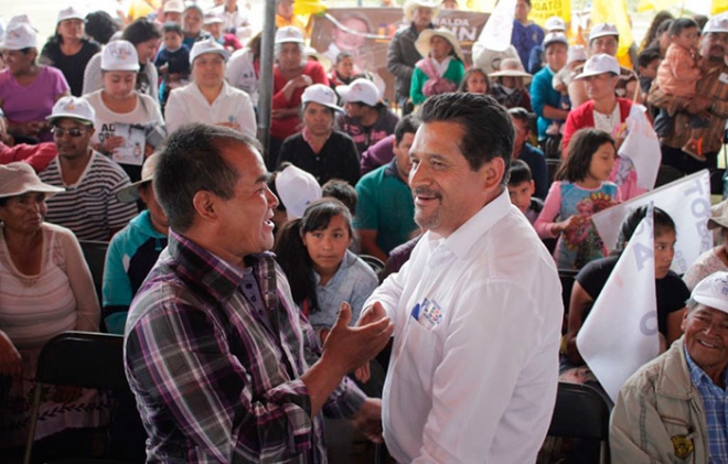 Gerardo Pliego se compromete a cambiar la zona norte de Toluca