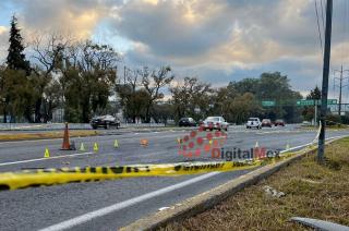 El suceso tuvo lugar en el cruce con Boulevard Aeropuerto, en el municipio de San Mateo Atenco.