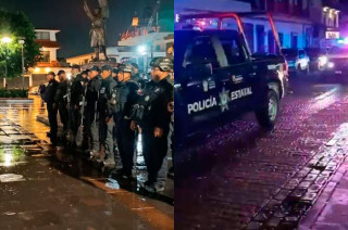 Se aseguraron armas y motocicletas con reporte de robo.