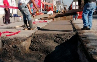 Realiza obras importantes Organismo de Agua de #Metepec