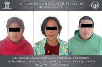 Arturo “N”, Santa “N” y Maritza “N” enfrentarán un proceso legal por homicidio calificado.