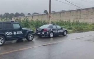 El hallazgo fue realizado en el camino viejo a Acazulco entre los límites de Ocoyoacac y Lerma.