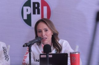 Cristina Ruiz acusó a Morena de inseguridad y obras deficientes en La Paz.