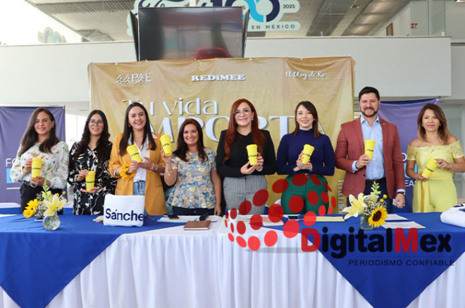 La Asociación de Ayuda Psicológica y Apoyo Emocional (AAPAE), El Blog de Ro y la Red de Mujeres Empresarias y Emprendedoras del Estado de México (REDiMEE) presentaron la campaña “Tu Vida Importa”.