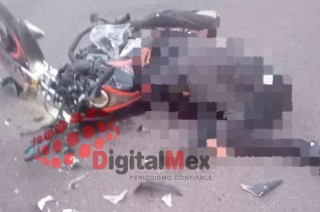 El hombre, de aproximadamente 37 años, no llevaba casco de seguridad.