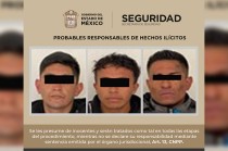 José “N”, de 26 años; César “N”, de 24 años, y Eusebio “N”, de 33 años