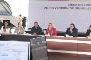 Los gobiernos federal, estatal y municipal trabajan en conjunto para mitigar riesgos durante la temporada de lluvias con acciones preventivas y limpieza de cuerpos de agua