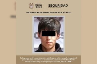 Iván “N”, de 18 años, fue trasladado ante el Ministerio Público, mientras que el menor de edad quedó a disposición de la Fiscalía Especializada en Delitos Cometidos por Adolescentes, en Zinacantepec.