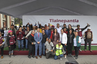 Tlalnepantla servicios públicos recolección de basura bacheo bienes mostrencos Calle Libre Raciel Pérez camiones de basura