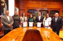 Firma del convenio entre el Gobierno de Lerma y la UAEMéx.