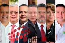 Juan Hugo de la Rosa, Cristóbal Castañeda, Ricardo Moreno, Alberto Valdés, Luis Zenteno, Delfina Gómez, Miguel Ángel Ramírez