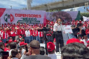 Cristina Ruiz Sandoval tomó protesta a las y los Defensores de México.