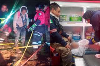 En cuentran sana y salva a familia extraviada en el Izta-popo