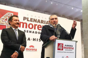 Adán Augusto López Hernández anunció su salida de la coordinación de Morena en el Senado