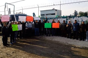 #Video: Trabajadores sindicalizados en #Ecatepec inician paro por incumplimiento de convenio