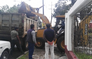 Supervisa alcalde de #Almoloya de Juárez limpieza del panteón municipal