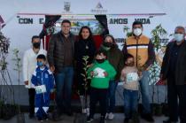 El programa tiene como objetivo que cada alumno de primer año de preescolar y primer año de primaria plante un árbol y lo cuide.