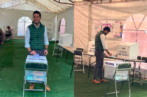Durante su participación, el diputado ecologista hizo un llamado a la población a acudir a las urnas y ejercer su derecho al voto.