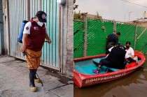 El personal de Protección Civil estatal y de la CAEM permanecerá en el municipio.