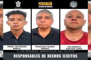 La FGJEM logró sentencia de 43 años y nueve meses contra tres elementos de seguridad privada por homicidio calificado en un centro comercial.