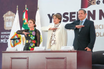 La alcaldesa Yoselin Mendoza rinde su Primer Informe de Gobierno en Nicolás Romero