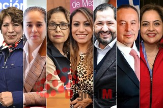 Delfina Gómez, Amalia Pulido, Patricia Tovar, Ruth Salinas, Francisco Vázquez, José Luis Cervantes, Ana Lilia Herrera