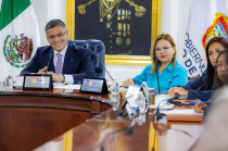 Ciudadanos de Coacalco dialogaron directamente con el alcalde David Sánchez durante el Cabildo Abierto.